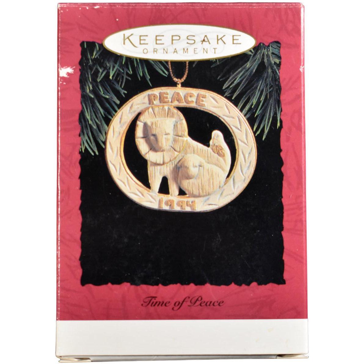 1994 Time of Peace Hallmark Ornament (Lion and Lamb) QX5813