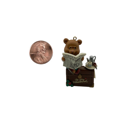 1994 To My Favorite V.I.P - A Gift for That Special Husband Enesco Ornament (Teddy Bear) 596698 Image4