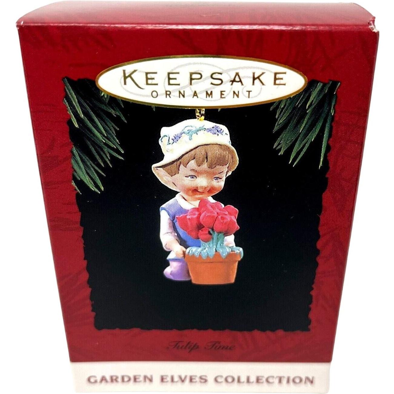 1994 Tulip Time Hallmark Ornament (Garden Elves) QX5983