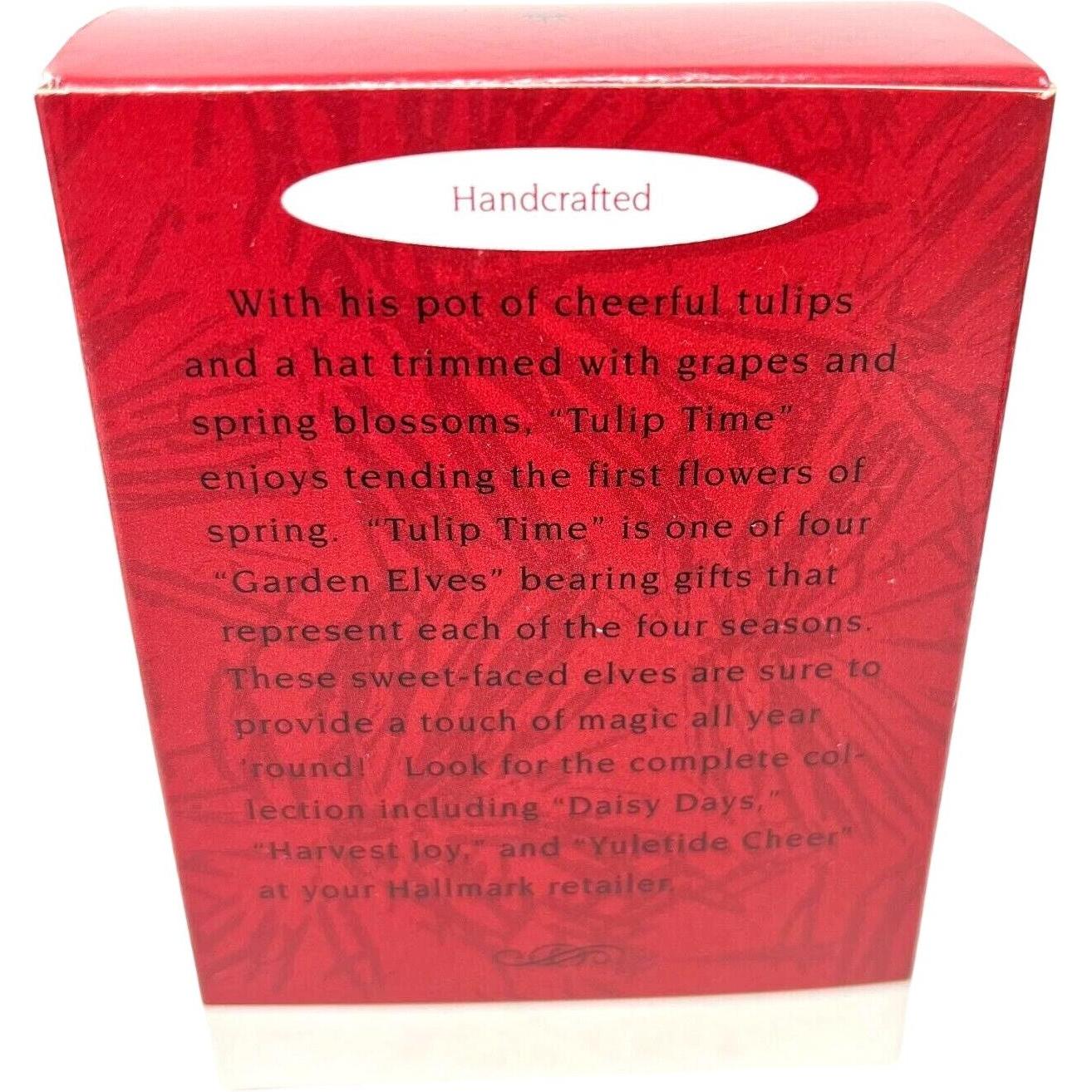 1994 Tulip Time Hallmark Ornament (Garden Elves) QX5983