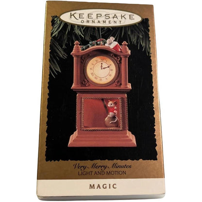 1994 Very Merry Minutes Hallmark Ornament (Clock) QLX7443