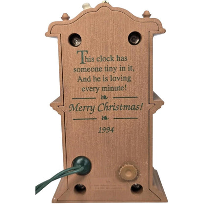 1994 Very Merry Minutes Hallmark Ornament (Clock) QLX7443