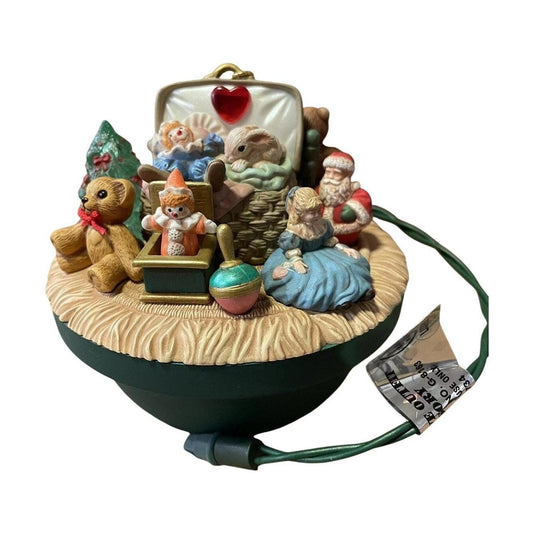 1994 Victorian Toy Box Hallmark Ornament (Toys and Games) QLX7357 Image1