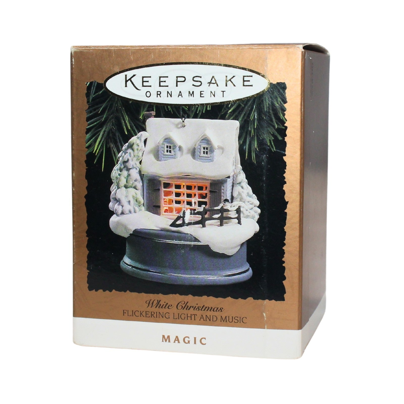 1994 White Christmas Hallmark Ornament (Buildings & Houses) QLX7463