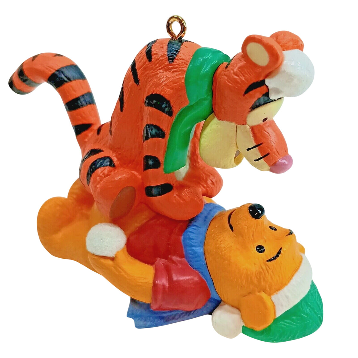 1994 Winnie the Pooh and Tigger Hallmark Ornament (Winnie the Pooh) QX5746 Image1
