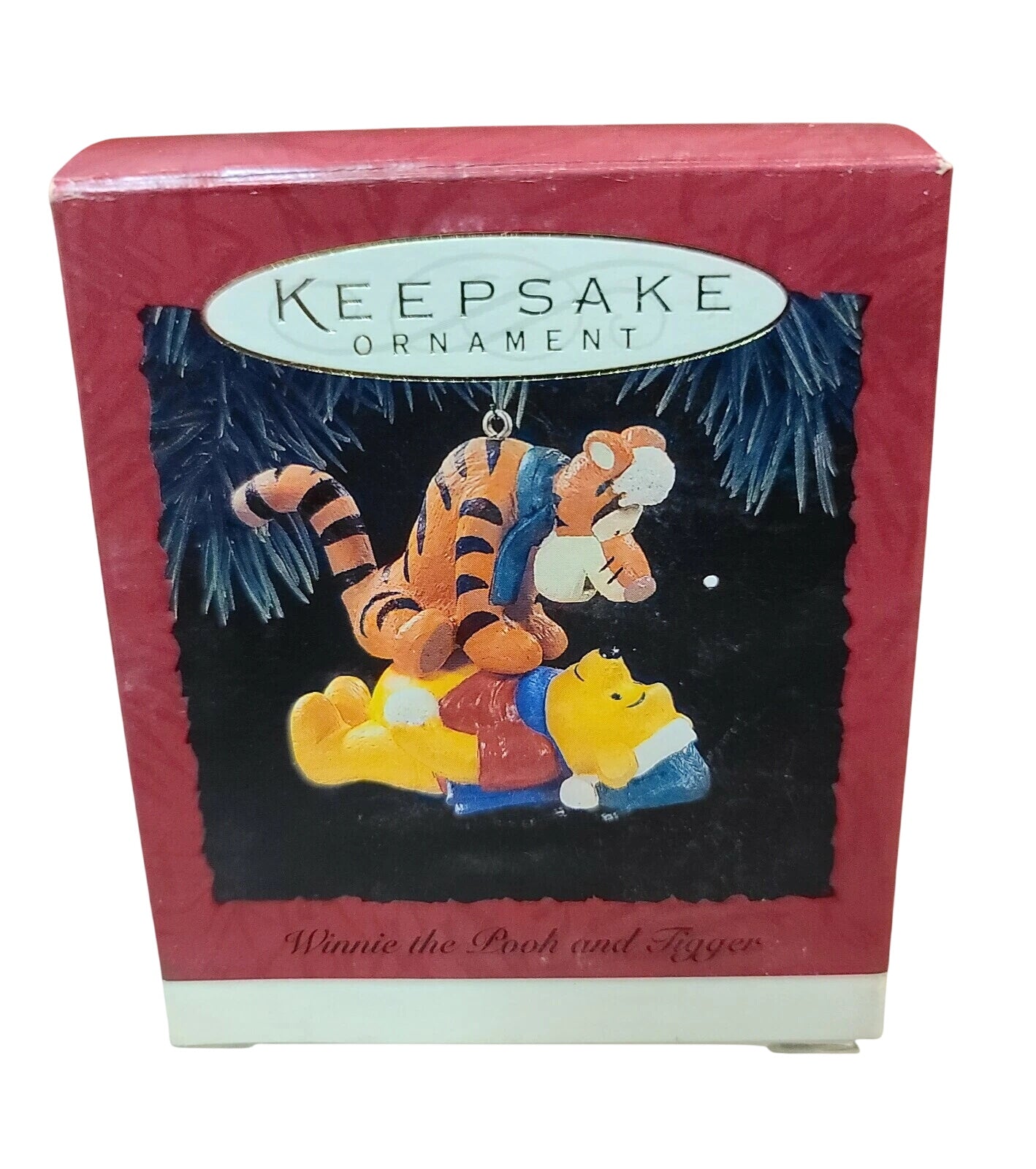 1994 Winnie the Pooh and Tigger Hallmark Ornament (Winnie the Pooh) QX5746 Image2