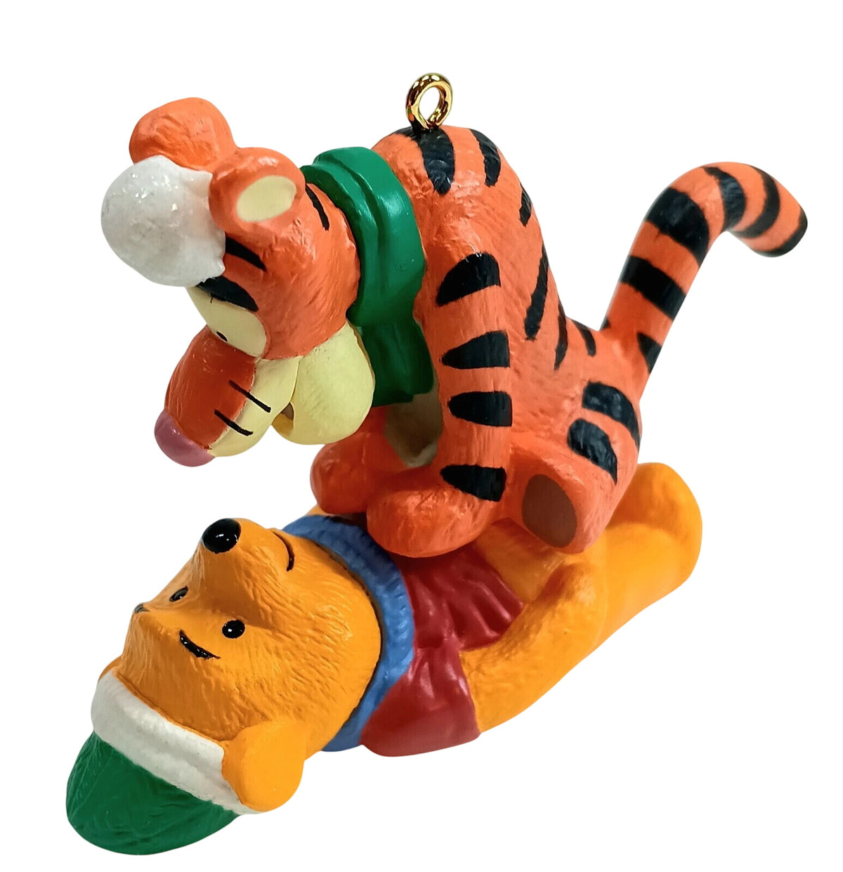 1994 Winnie the Pooh and Tigger Hallmark Ornament (Winnie the Pooh) QX5746 Image3