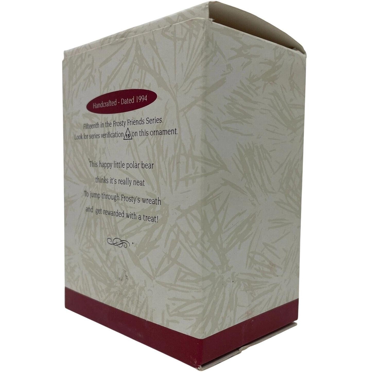 1994Polar Bear Hallmark Ornament (Frosty Friends) QX5293