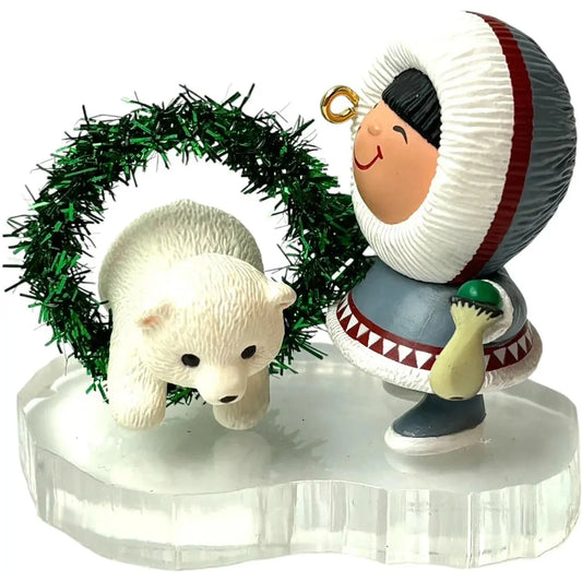 1994Polar Bear Hallmark Ornament (Frosty Friends) QX5293