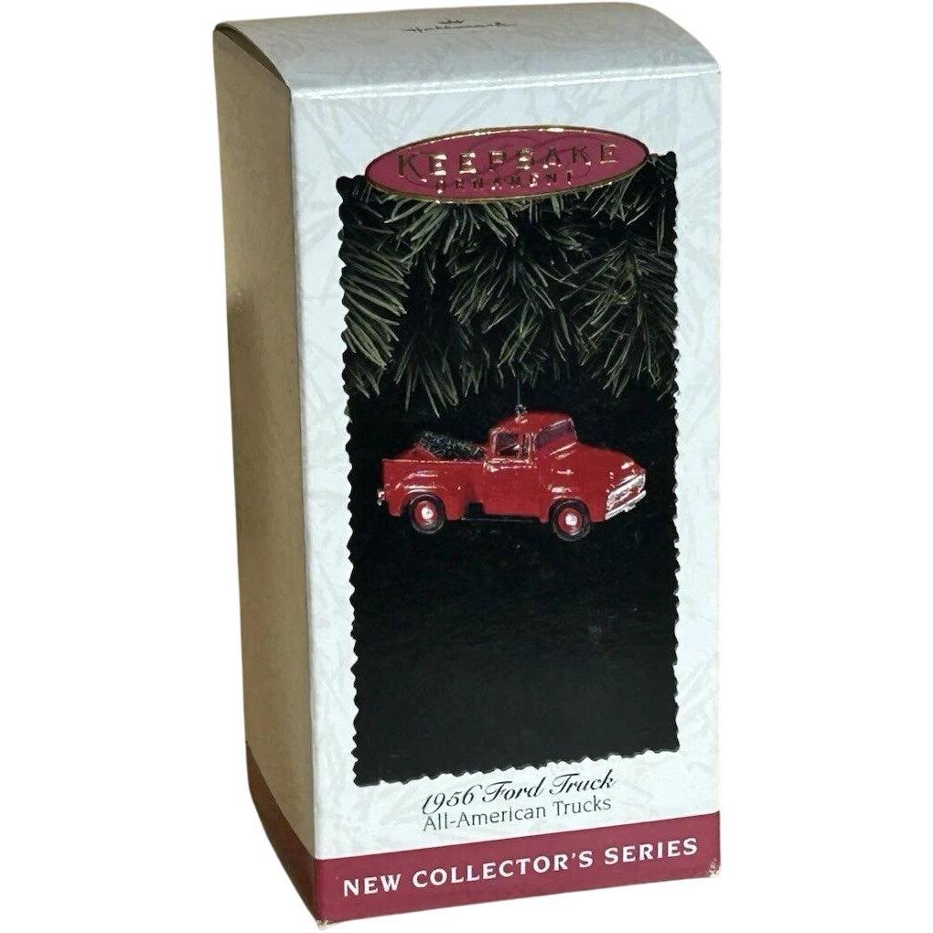 1995 1956 Ford Truck Hallmark Ornament (All-American Trucks) QX5527