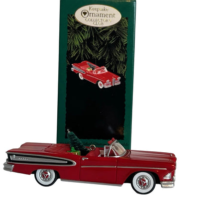 1995 1958 Ford Edsel Citation Convertible Hallmark Ornament (Classic American Cars - Club) QXC4167