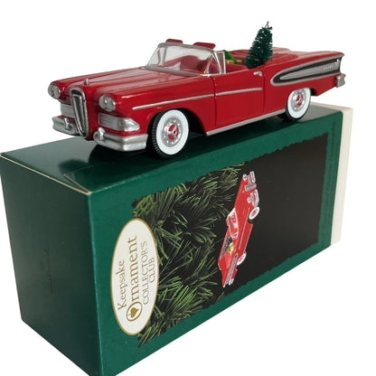 1995 1958 Ford Edsel Citation Convertible Hallmark Ornament (Classic American Cars - Club) QXC4167