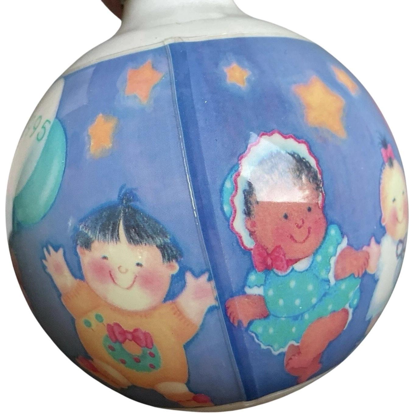 1995 Baby's First Christmas- Baby Girl Hallmark Ornament (Baby's First Christmas) QX2317