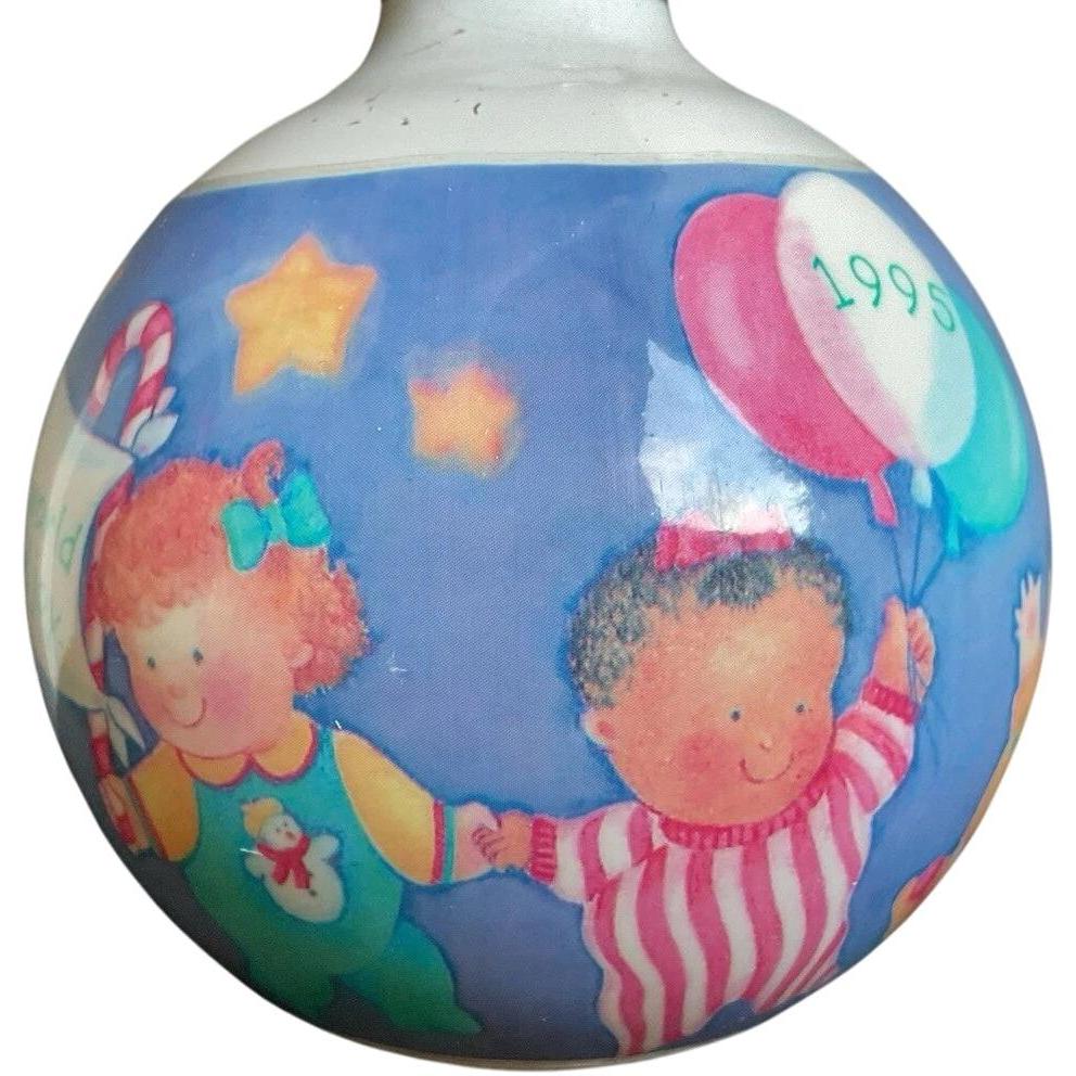 1995 Baby's First Christmas- Baby Girl Hallmark Ornament (Baby's First Christmas) QX2317