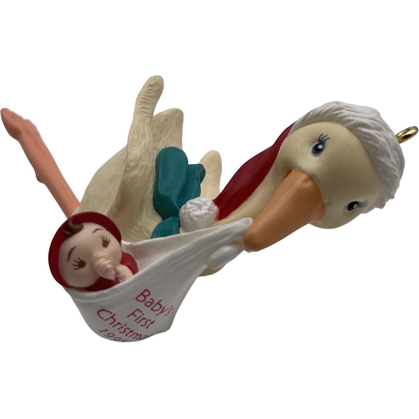 1995 Baby's First Christmas Hallmark Ornament (Baby's First Christmas) QX5557