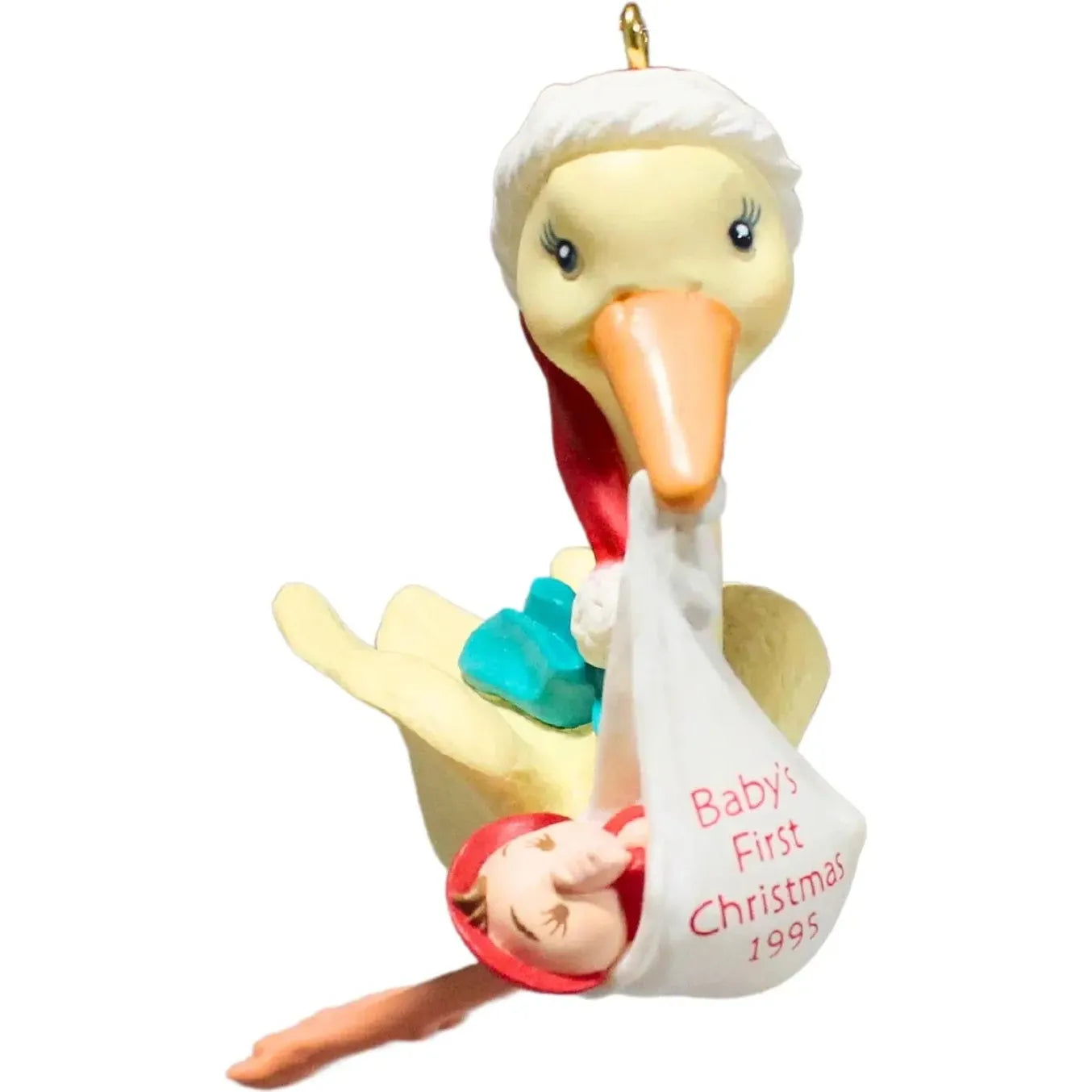 1995 Baby's First Christmas Hallmark Ornament (Baby's First Christmas) QX5557