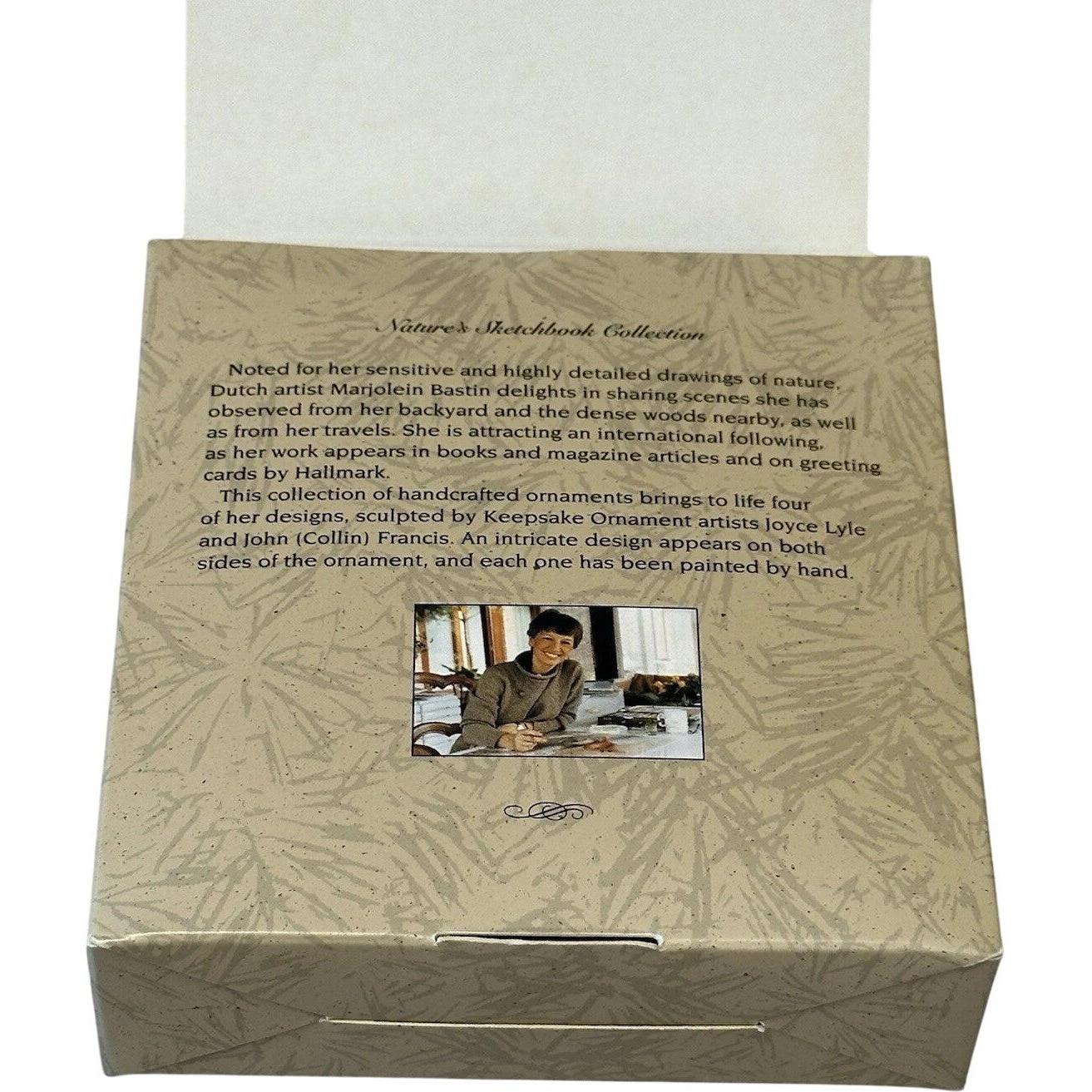 1995 Backyard Orchard Hallmark Ornament (Nature's Sketchbook) QK1069