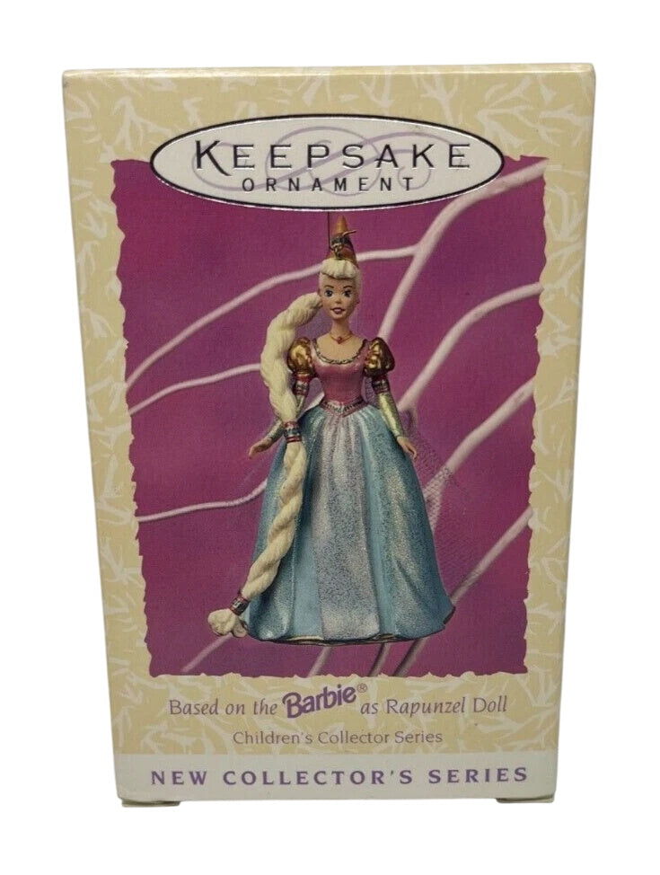 1995 Barbie as Rapunzel Doll Hallmark Ornament (Barbie As) QEO8635
