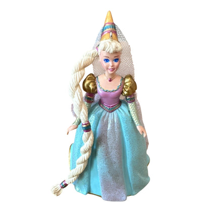 1995 Barbie as Rapunzel Doll Hallmark Ornament (Barbie As) QEO8635