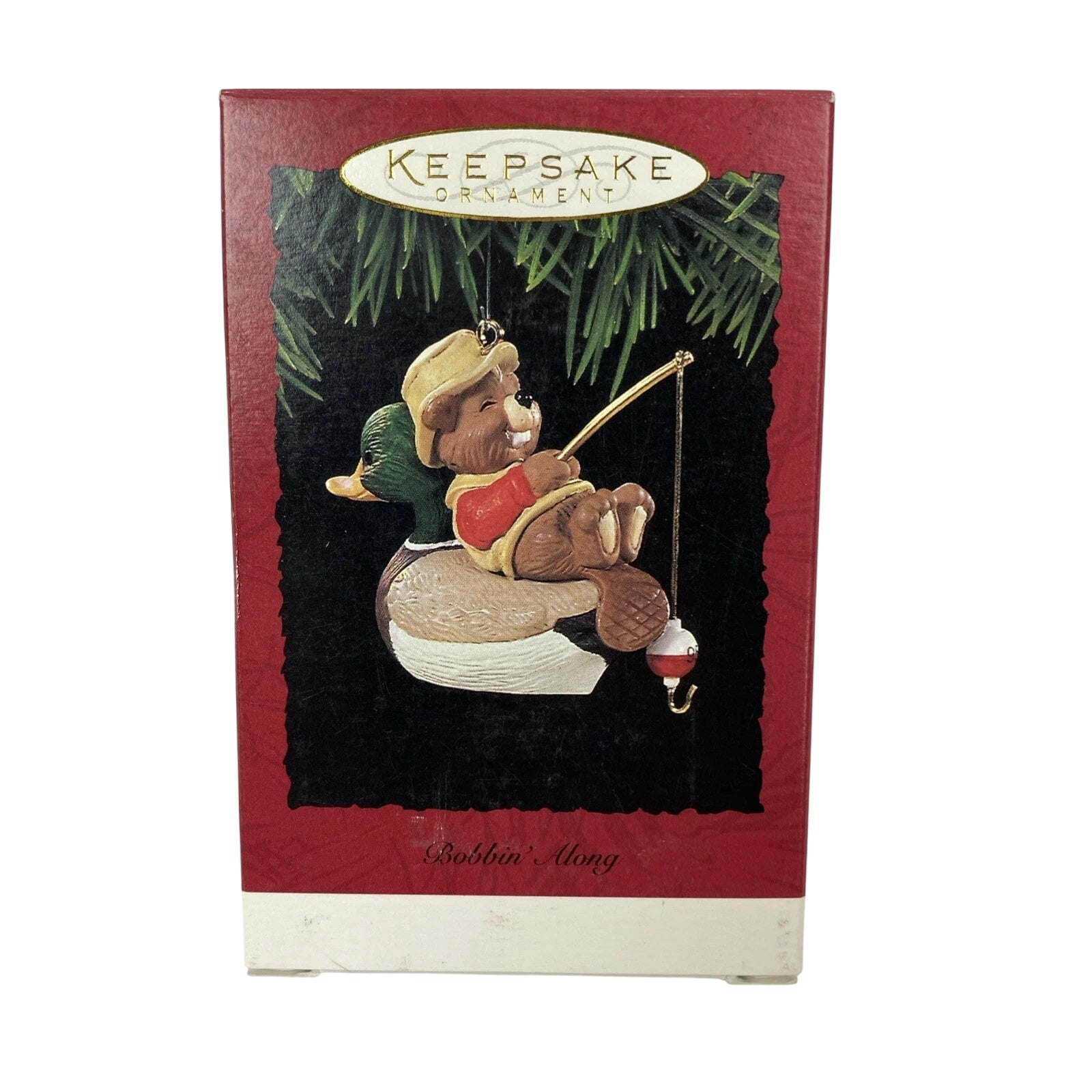 1995 Bobbin' Along Hallmark Ornament (Fishing) QX5879