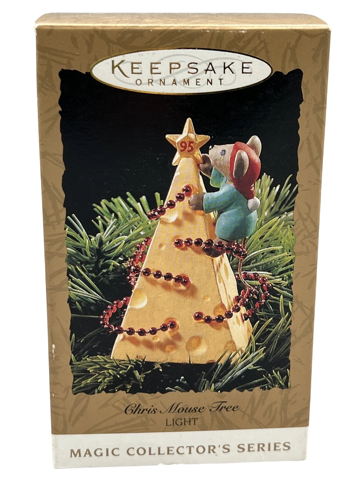 1995 Chris Mouse Tree Hallmark Ornament (Chris Mouse) QLX7307