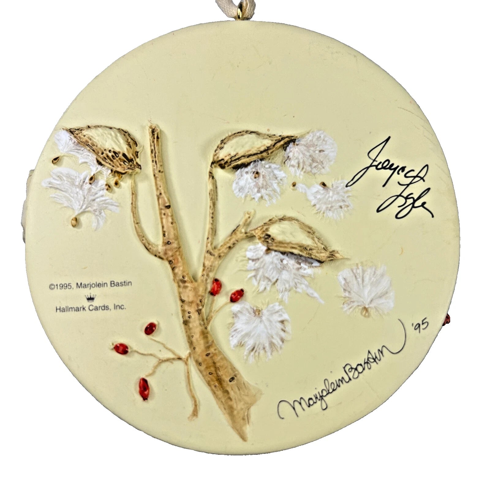 1995 Christmas Cardinal Hallmark Ornament (Nature's Sketchbook) QK1077