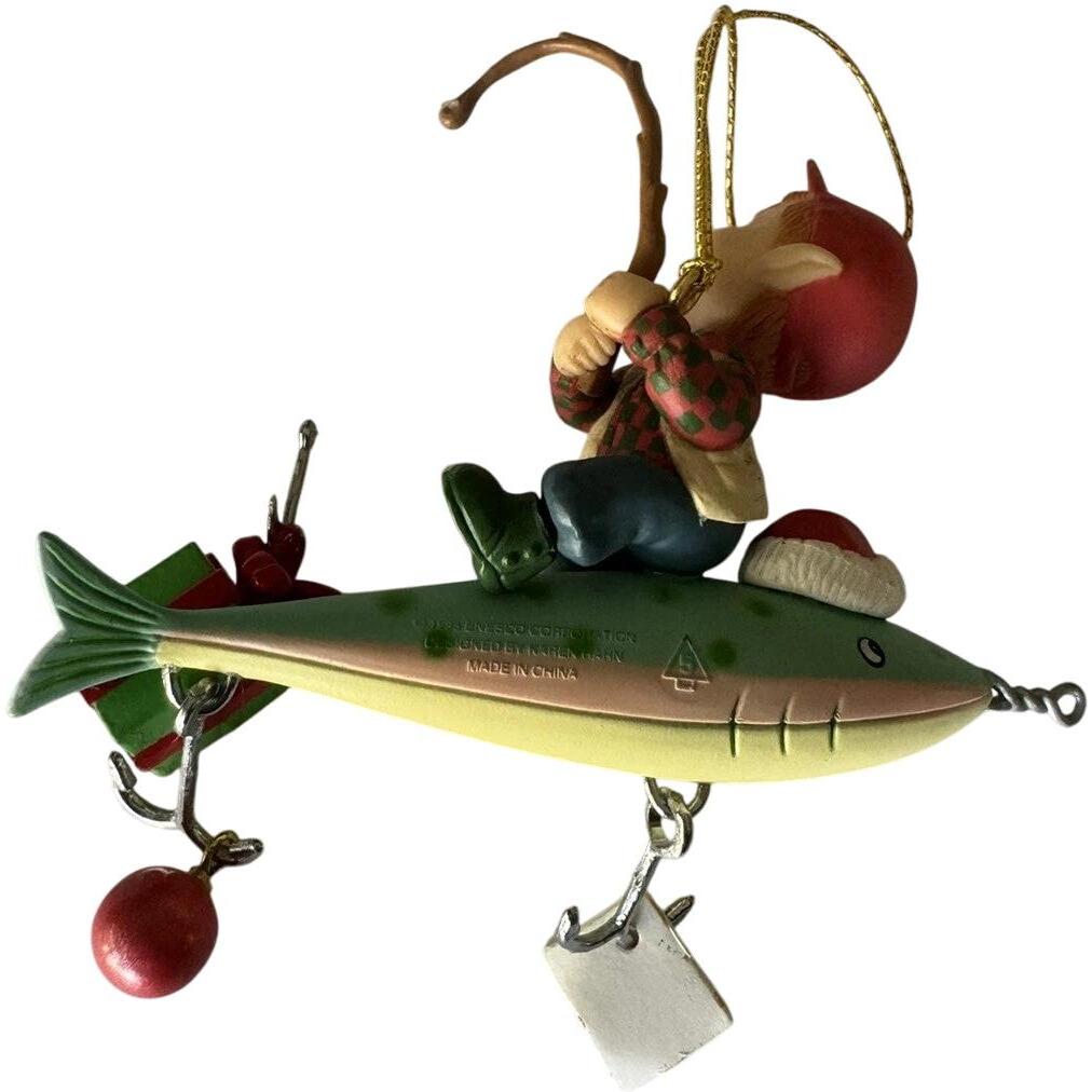 1995 Christmas Fishes, Dad (Fishing)