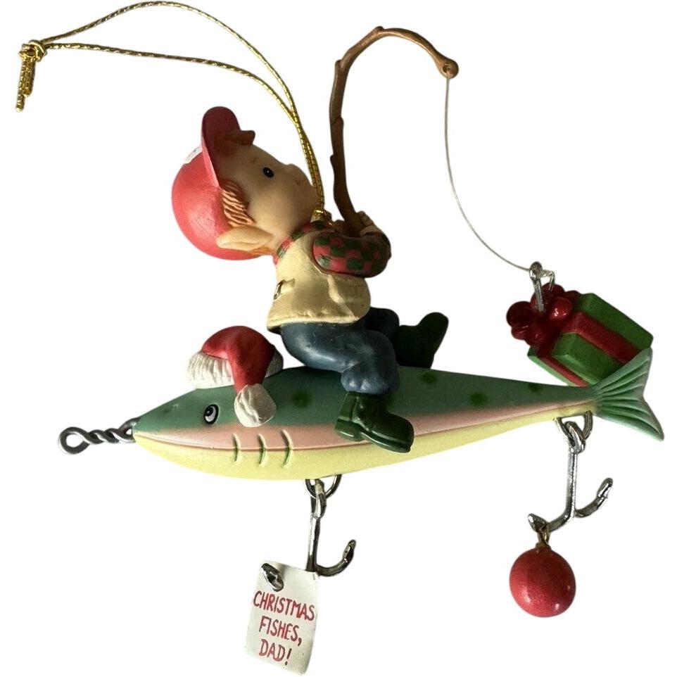 1995 Christmas Fishes, Dad (Fishing)