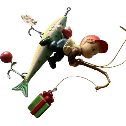 1995 Christmas Fishes, Dad (Fishing)