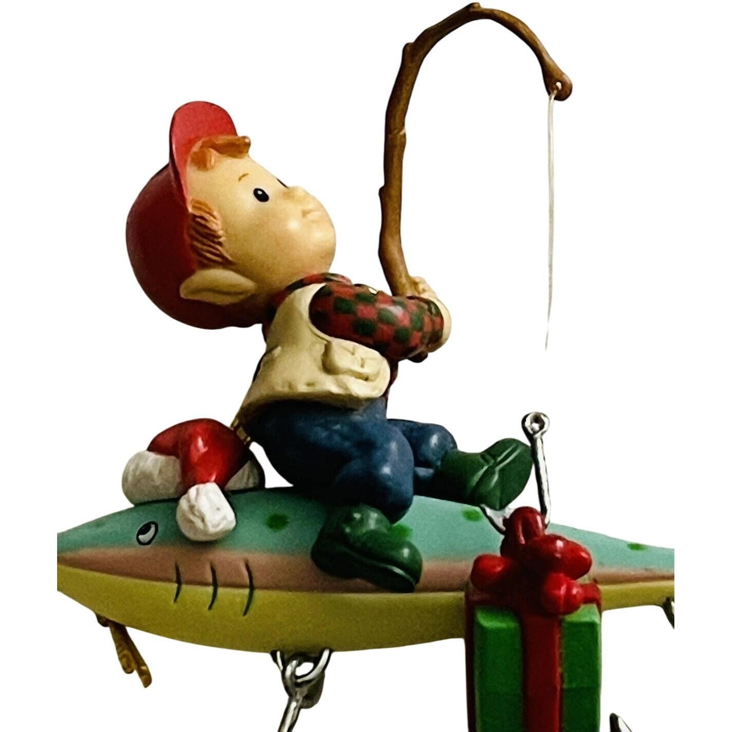 1995 Christmas Fishes, Dad (Fishing)