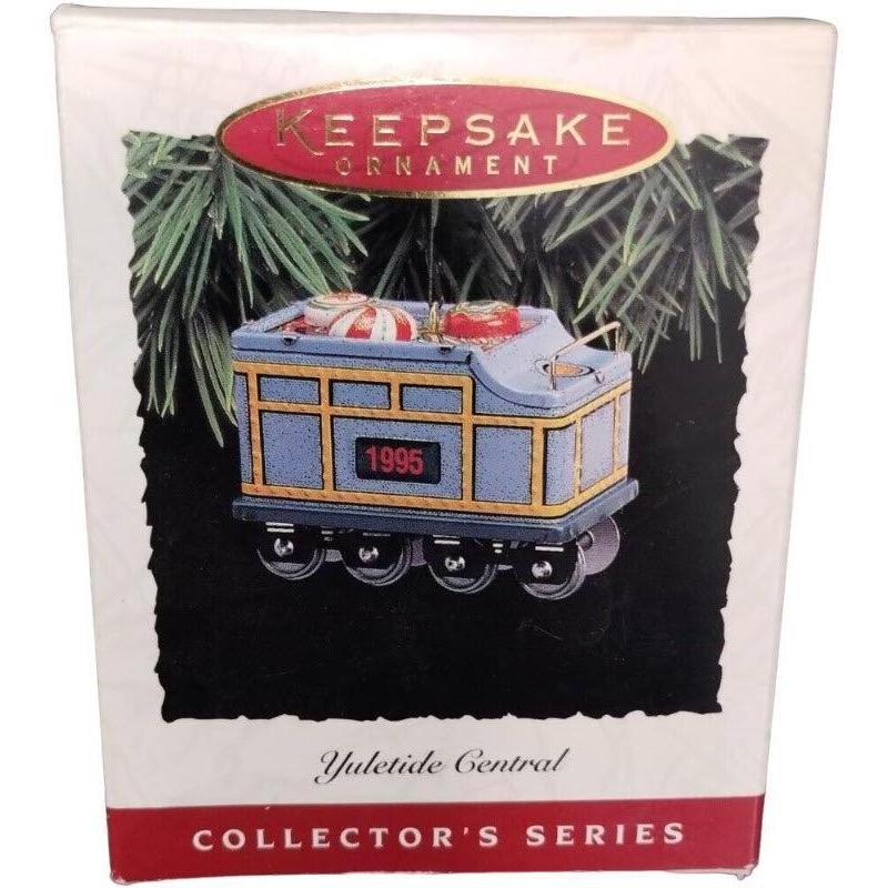1995 Coal Car Hallmark Ornament (Yuletide Central) QX5079
