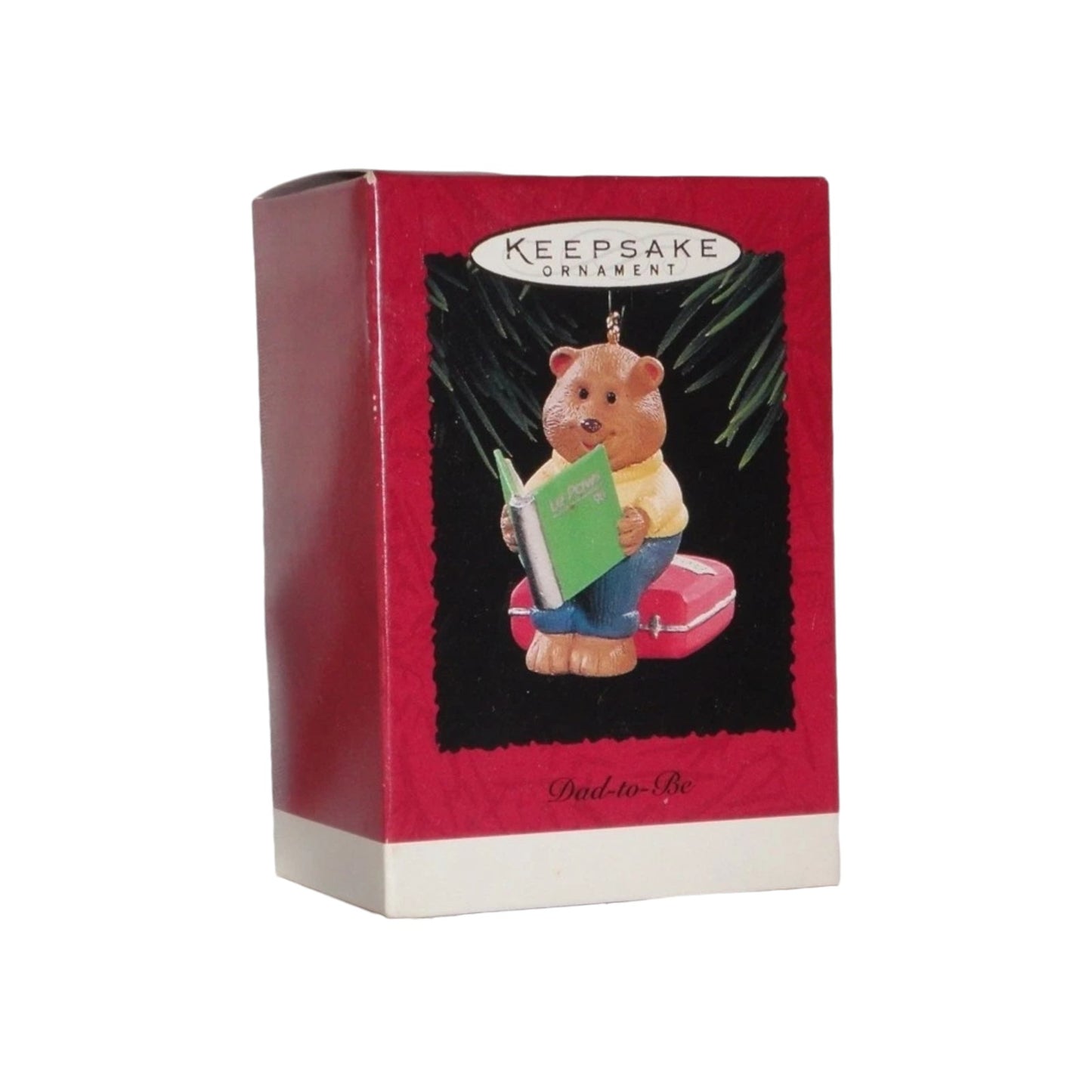 1995 Dad-to-Be Hallmark Ornament (Teddy Bear) QX5667 Image2