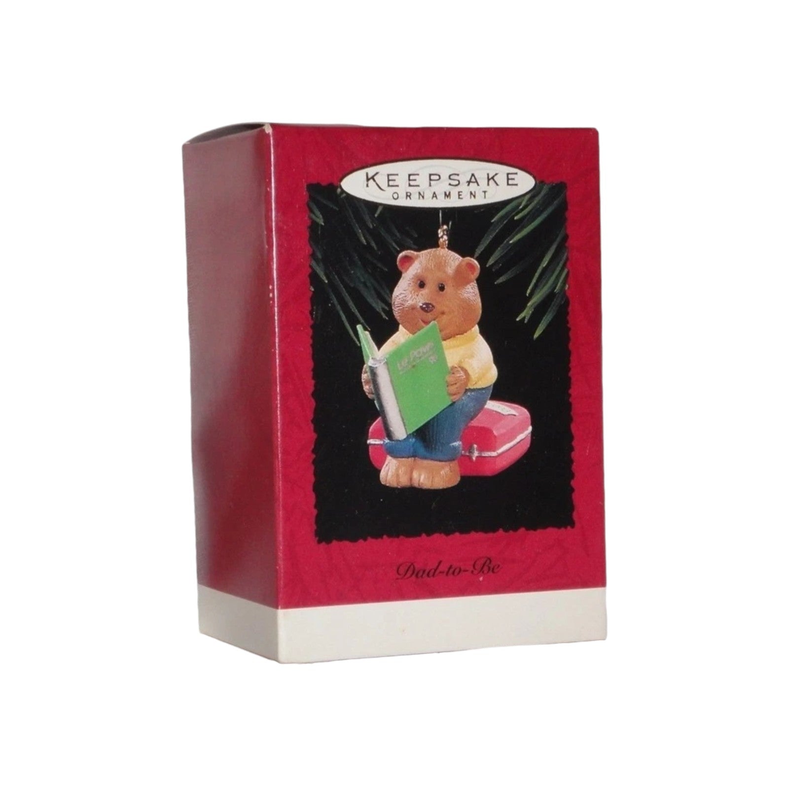 1995 Dad-to-Be Hallmark Ornament (Teddy Bear) QX5667 Image2