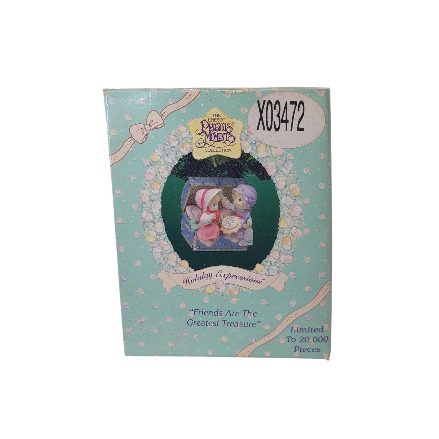 1995 Friends Are The Greatest Treasure - Holiday Expressions (Precious Moments)