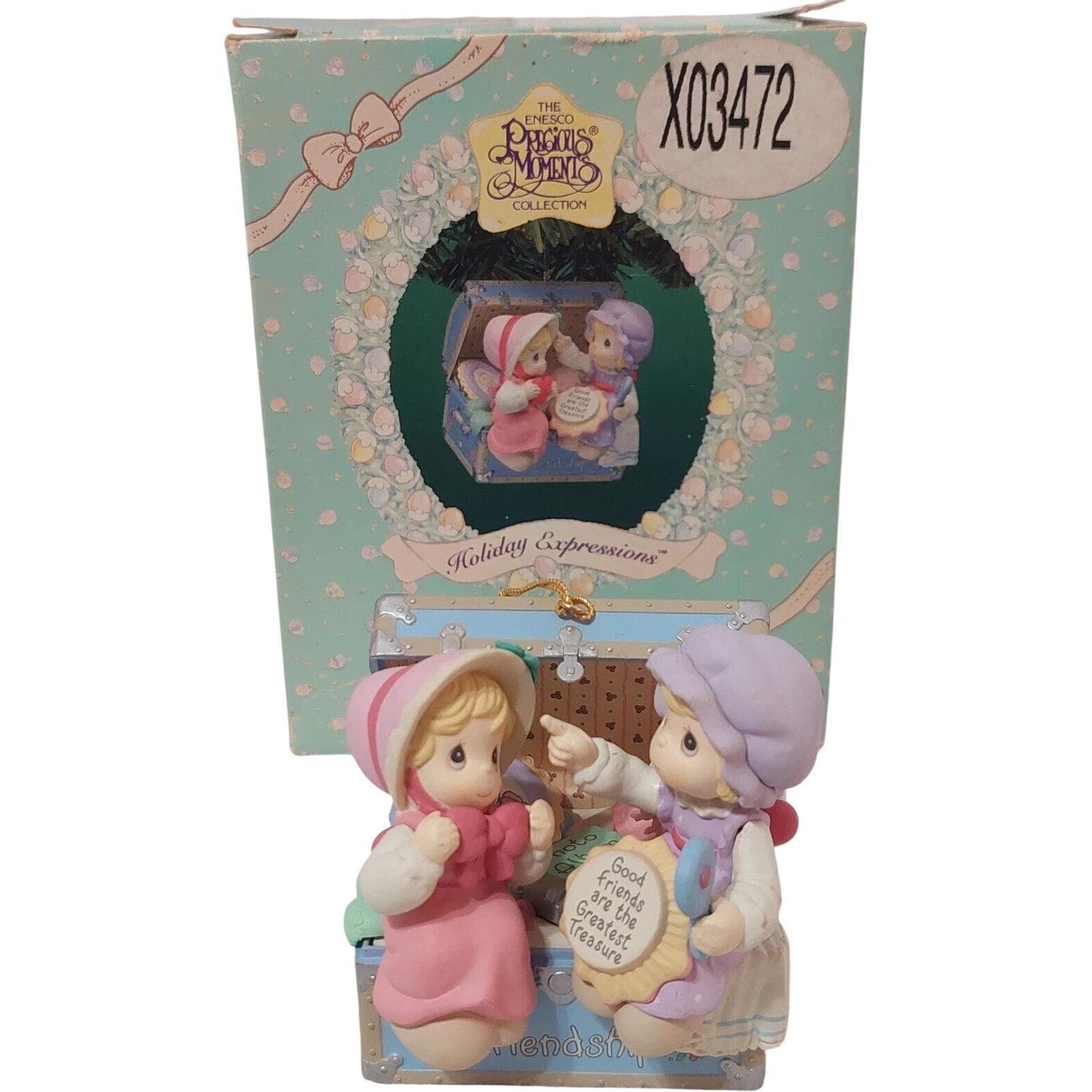 1995 Friends Are The Greatest Treasure - Holiday Expressions (Precious Moments)