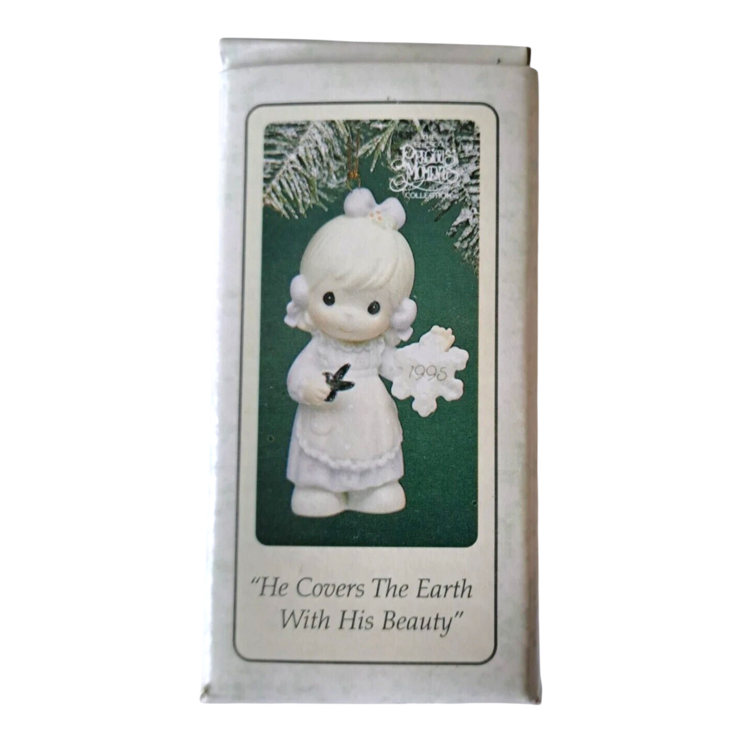 1995 He Covers The Earth With HIs Beauty Enesco Ornament (Precious Moments) 142662