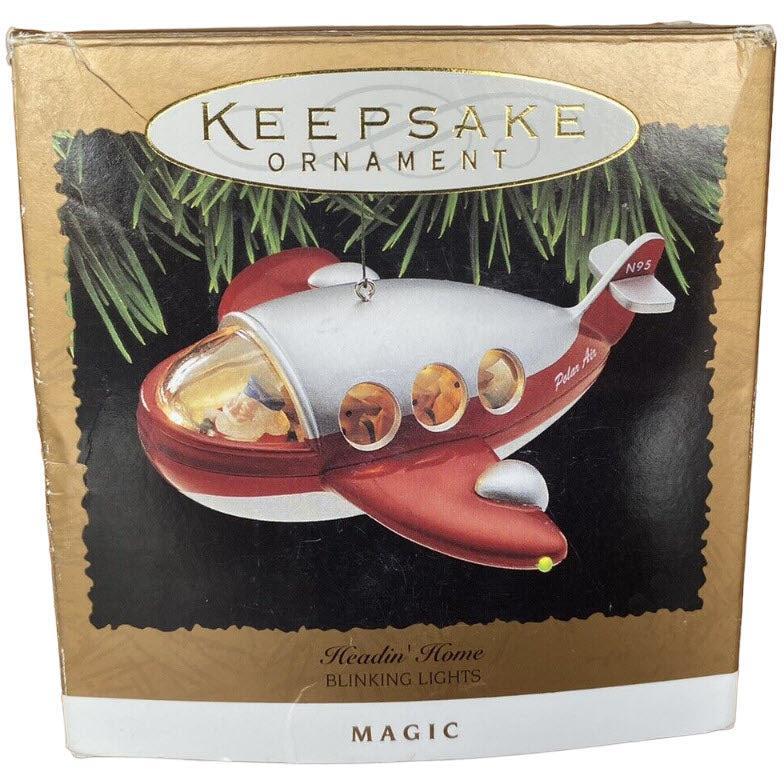 1995 Headin' Home Hallmark Ornament (Reindeer Quartet) QLX7327