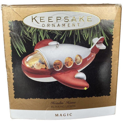 1995 Headin' Home Hallmark Ornament (Reindeer Quartet) QLX7327