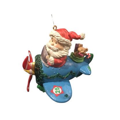 1995 High-Flyin' Santa Carlton Cards Ornaments (Santa Claus) ORN-077M