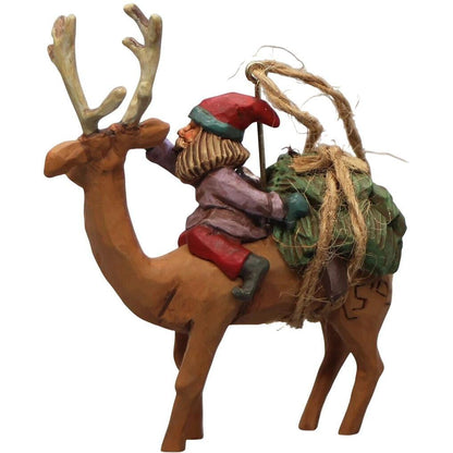 1995 Home From the Woods Hallmark Ornament (Folk Art Americana) QXC1059