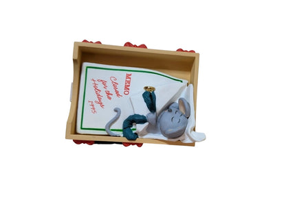 1995 Important Memo Hallmark Ornament (Mouse) QX5947