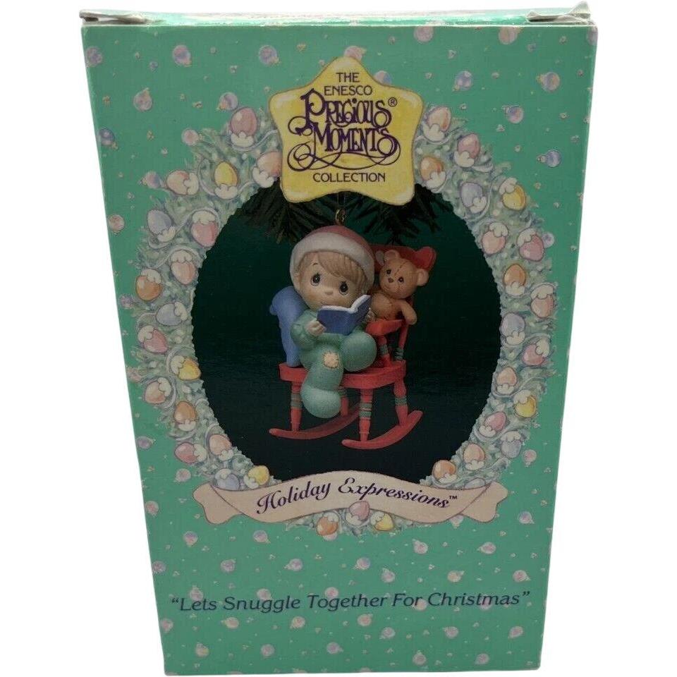 1995 Lets Snuggle Together For Christmas - Holiday Expressions (Enesco)