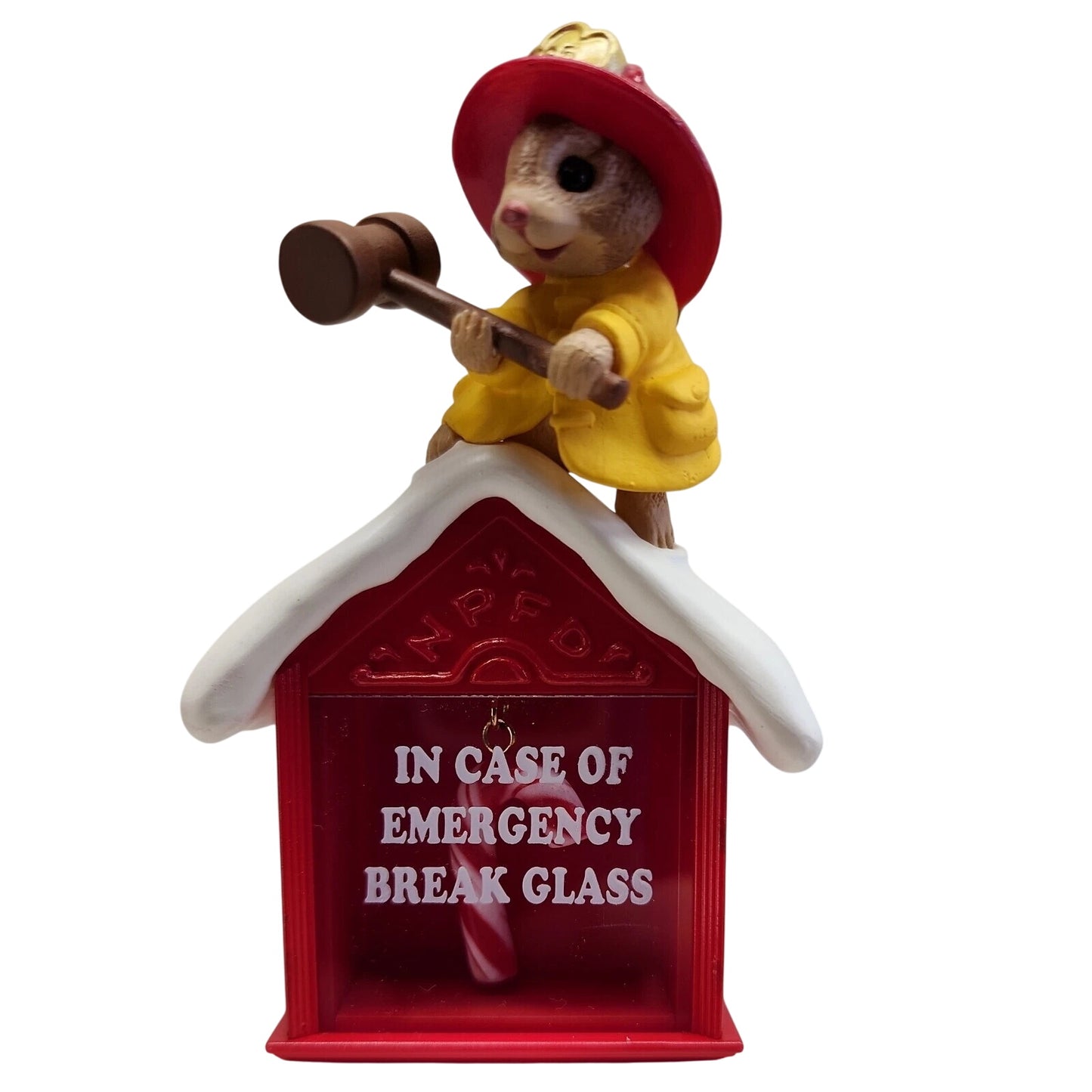 1995 North Pole 911 - Chipmunks Hallmark Ornament (Firefighter) QX5957