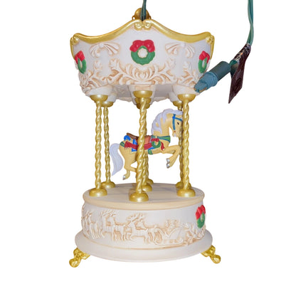 1995 Over the Waves Hallmark Ornament (Tobin Fraley Carousel Horse) QLX7269