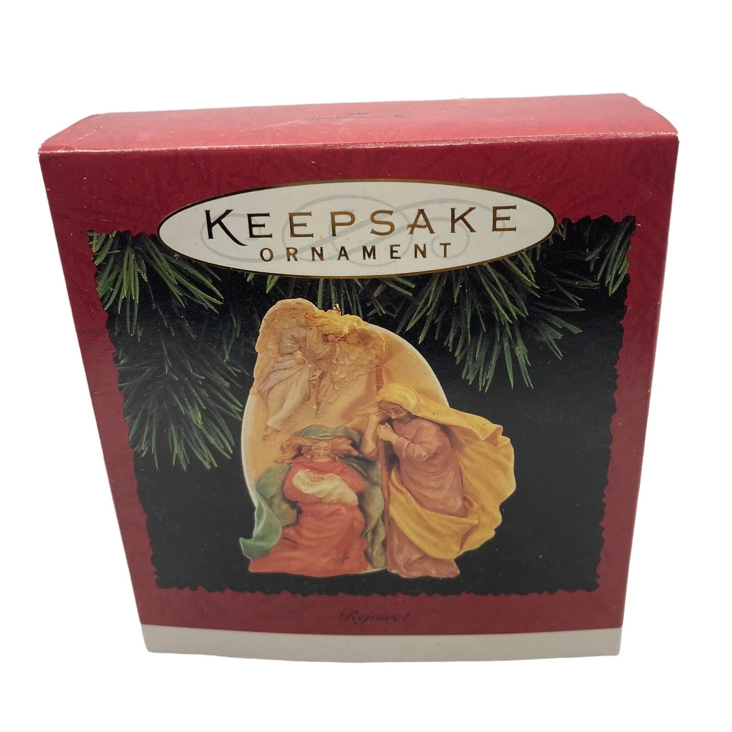 1995 Rejoice! Hallmark Ornament (Nativity) QX5987