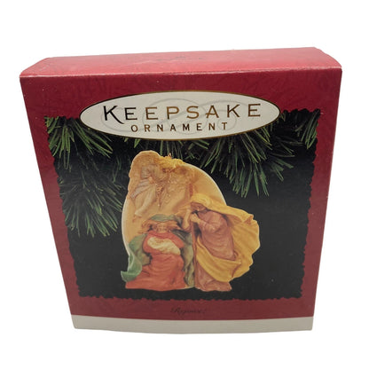 1995 Rejoice! Hallmark Ornament (Nativity) QX5987