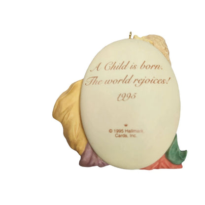 1995 Rejoice! Hallmark Ornament (Nativity) QX5987