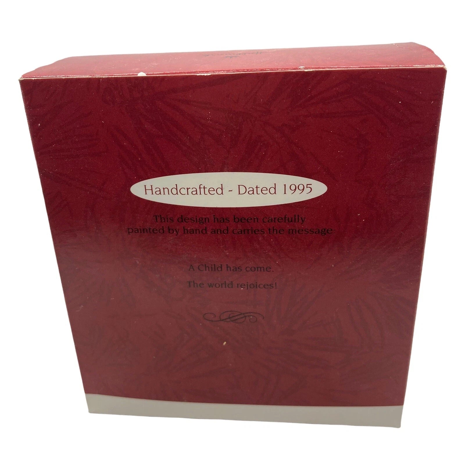 1995 Rejoice! Hallmark Ornament (Nativity) QX5987