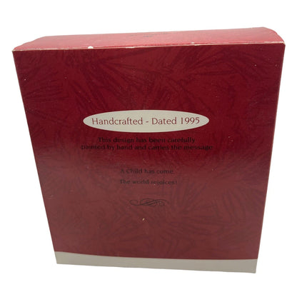 1995 Rejoice! Hallmark Ornament (Nativity) QX5987