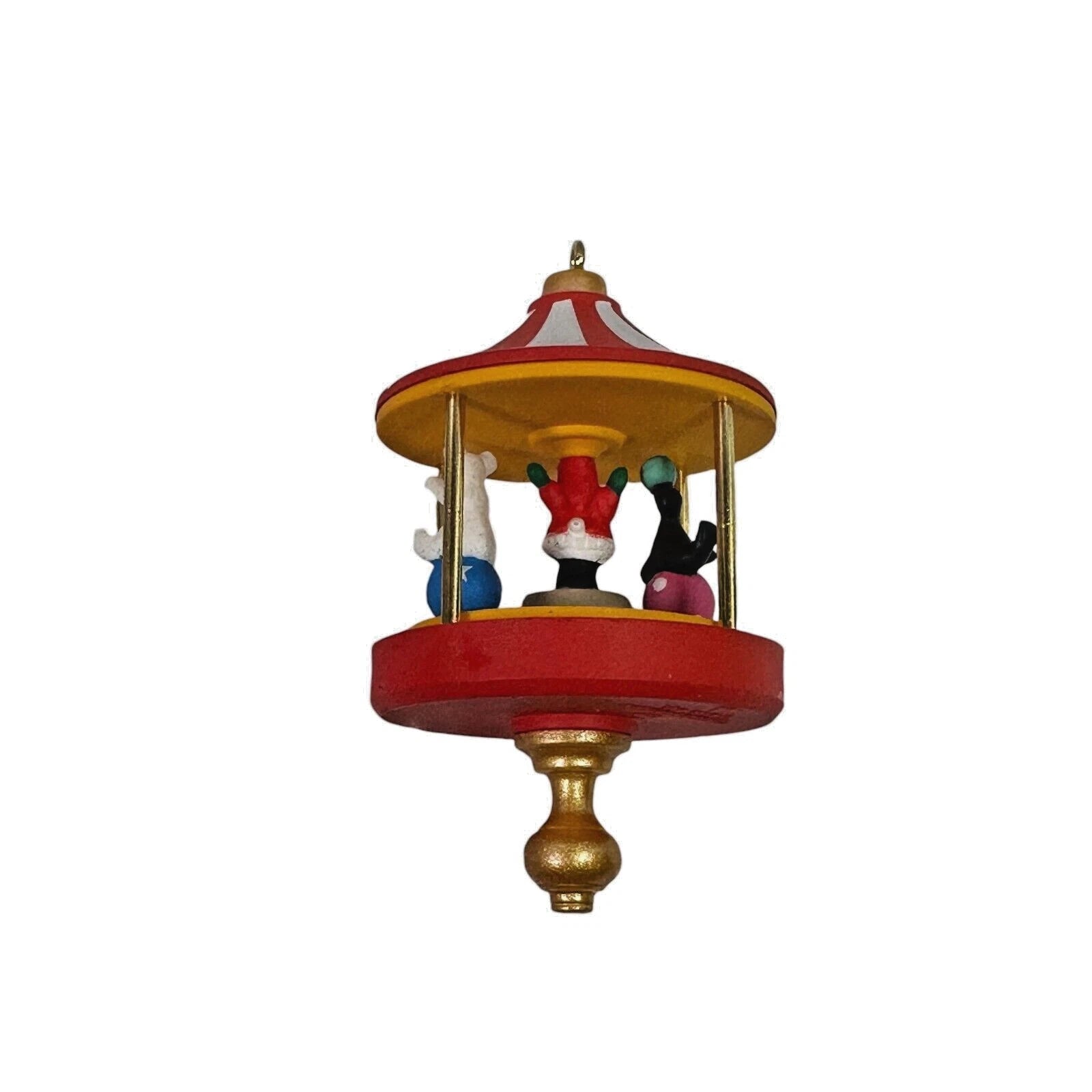 1995 Santa and his Show Hallmark Ornament (Santa's Little Big Top) QXM4779